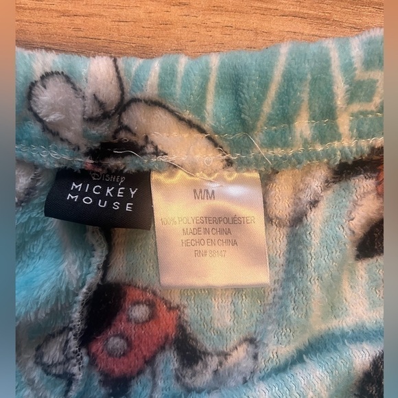 Disney Mickey Mouse pajama bottoms, size medium - Picture 3 of 3